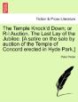 The Temple Knock'D Down; Or R-L Auction. - Preview