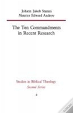 Capa do artigo The Ten Commandments In Recent Research
