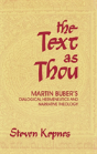 The Text As Thou - Preview