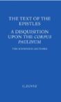 The Text Of The Epistles - Preview
