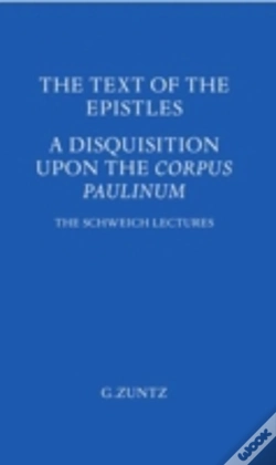Capa do artigo The Text Of The Epistles