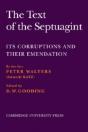 The Text Of The Septuagint - Preview