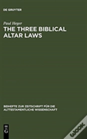 Capa do artigo The Three Biblical Altar Laws