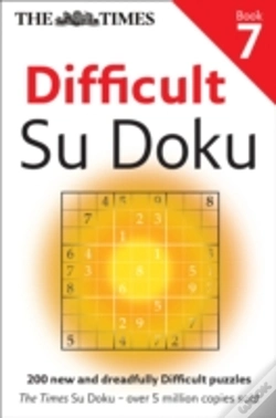 Capa do artigo The Times Difficult Su Doku Book 7