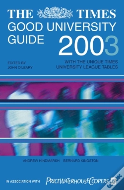 Capa do artigo The Times Good University Guide 2003
