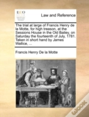 Capa do artigo The Trial At Large Of Francis Henry De L