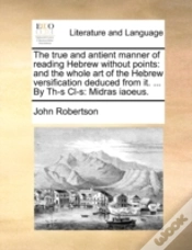 Capa do artigo The True And Antient Manner Of Reading H