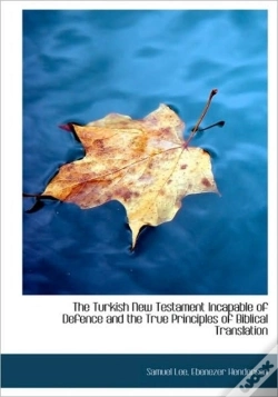 Capa do artigo The Turkish New Testament Incapable Of D