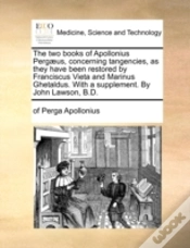Capa do artigo The Two Books Of Apollonius Perg Us, Con