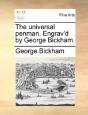 The Universal Penman. Engrav'D By George - Preview