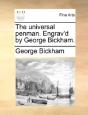 The Universal Penman. Engrav'D By George - Preview