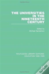 The Universities In The Nineteenth Century