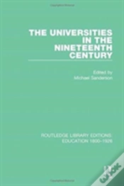 Capa do artigo The Universities In The Nineteenth Century