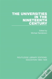 The Universities In The Nineteenth Century