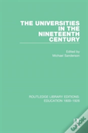 Capa do artigo The Universities In The Nineteenth Century