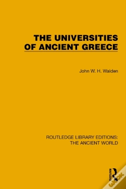 Capa do artigo The Universities Of Ancient Greece