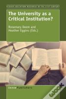 The University As A Critical Institution?