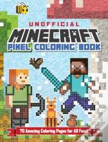 The Unofficial Minecraft Pixel Coloring Book