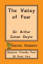The Valley Of Fear (Cactus Classics Dyslexic Friendly Font) - Preview