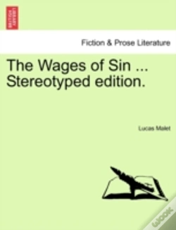 Capa do artigo The Wages Of Sin ... Stereotyped Edition