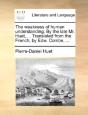 The Weakness Of Human Understanding. By - Preview