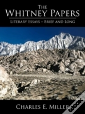 Capa do artigo The Whitney Papers: Literary Essays=Brie