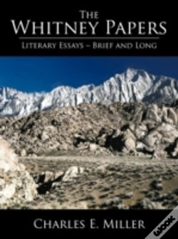 Capa do artigo The Whitney Papers: Literary Essays=Brie