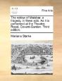 The Widow Of Malabar, A Tragedy, In Thre - Preview