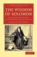 The Wisdom Of Solomon