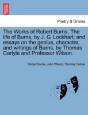 The Works Of Robert Burns. The Life Of B - Preview