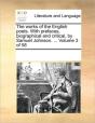 The Works Of The English Poets. With Pre - Preview