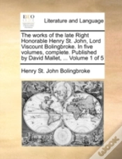 Capa do artigo The Works Of The Late Right Honorable He