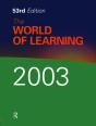 The World Of Learning 2003 - Preview