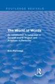 The World Of Words