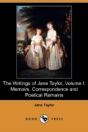 The Writings Of Jane Taylor, Volume I: M - Preview