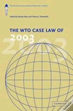 Capa do artigo The Wto Case Law Of 2003
