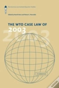 Capa do artigo The Wto Case Law Of 2003