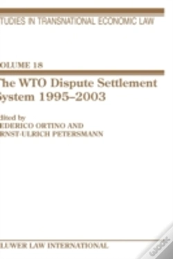 Capa do artigo The Wto Dispute Settlement System 1995â€“2003