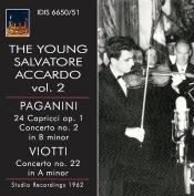Capa do artigo The Young Salvatore Accardo Vol. 2 - CD