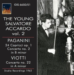 Capa do artigo The Young Salvatore Accardo Vol. 2 - CD