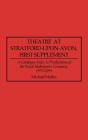 Theatre At Stratford-Upon-Avon, First Supplement - Preview