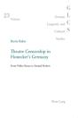 Theatre Censorship In Honecker'S Germany - Preview