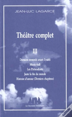 Capa do artigo Théâtre Complet Iii