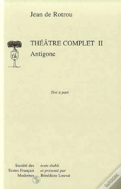 Capa do artigo Théâtre Complet Tome 2 ; Antigone