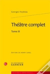 Capa do artigo Théâtre Complet, Tome 3