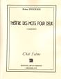 Théâtre Des Mots Pour Deux - Preview