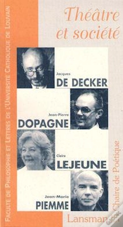 Capa do artigo Theatre Et Societe