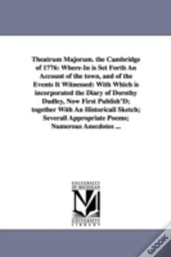 Capa do artigo Theatrum Majorum. The Cambridge Of 1776