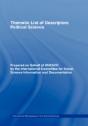 Thematic List Of Descriptors - Political Science - Preview