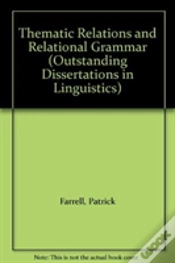 Capa do artigo Thematic Relations And Relational Grammar